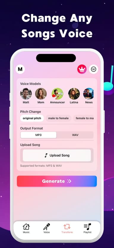 AI beat maker app generating beats from text prompts